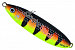 Колеблющаяся блесна незацепляйка RAPALA Minnow Spoon 06 /FYBT / 6см, 10гр.