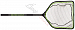 Подсачник с прорезиненной сеткой BFT Vertical Net, размер 70x60x55. ручка 1,1-2м