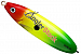 Колеблющаяся блесна незацепляйка RAPALA Rattlin' Minnow Spoon 08 /RYGR / 8см, 16гр.