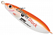 Колеблющаяся блесна незацепляйка RAPALA Rattlin' Minnow Spoon 08 /FRP / 8см, 16гр.