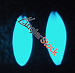 Мормышка корюшиная "Рыбка"  синий фосфор
L Крючок #6, 10штук