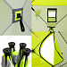 Палатка зимняя Куб 1,5х1,5 yellow lumi/gray PREMIER (PR-ISC-150YLG)